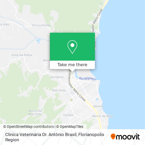 Clinica Veterinária Dr. Antônio Brasil map