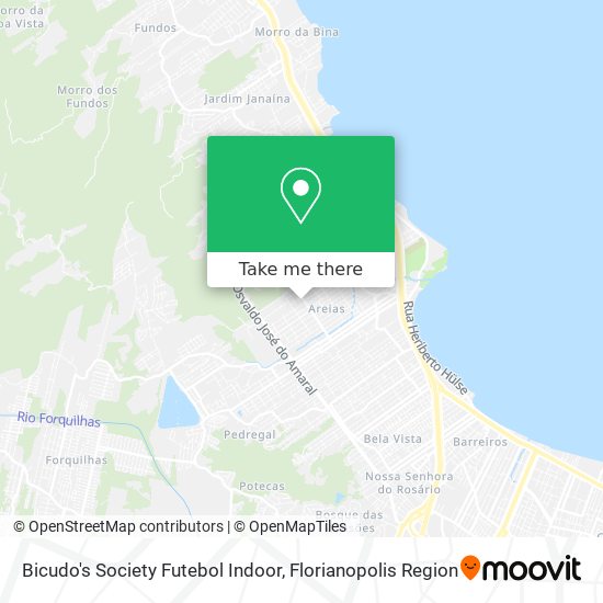 Bicudo's Society Futebol Indoor map