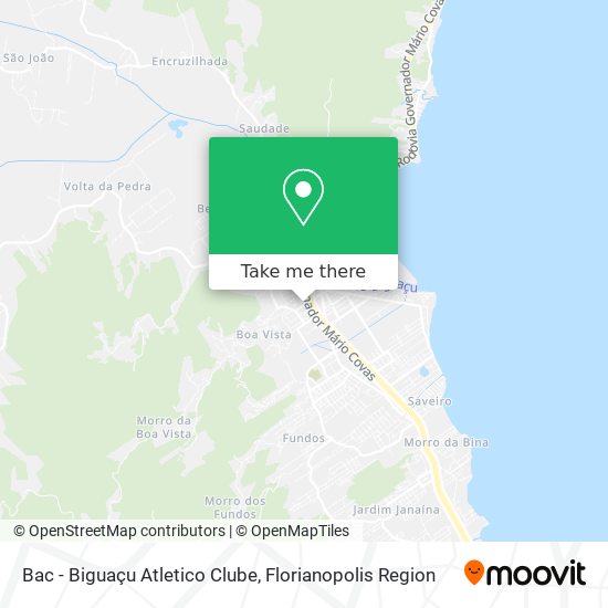 Bac - Biguaçu Atletico Clube map