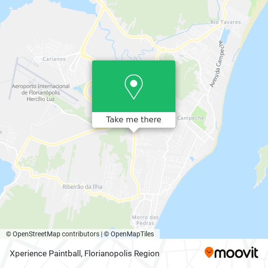 Xperience Paintball map
