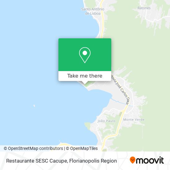 Restaurante SESC Cacupe map