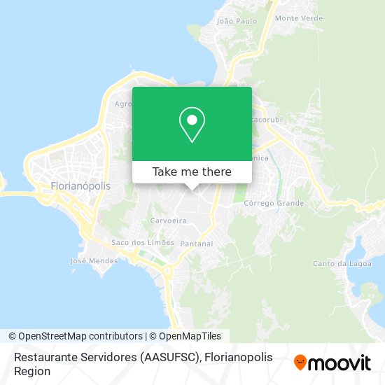 Restaurante Servidores (AASUFSC) map
