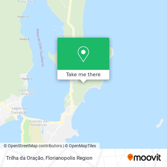 Trilha da Oração map
