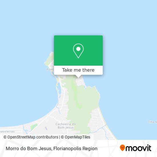 Morro do Bom Jesus map