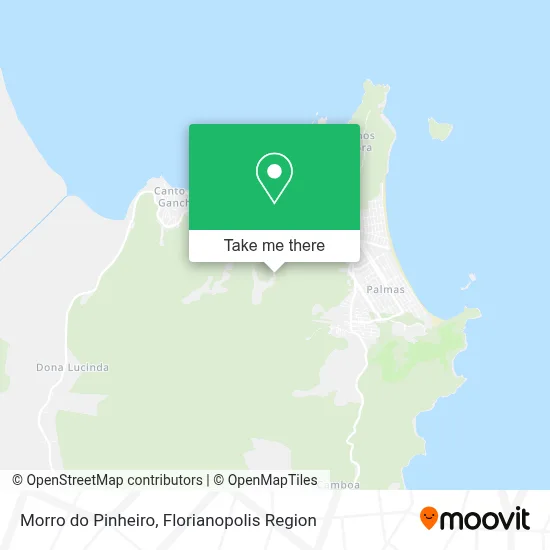Morro do Pinheiro map
