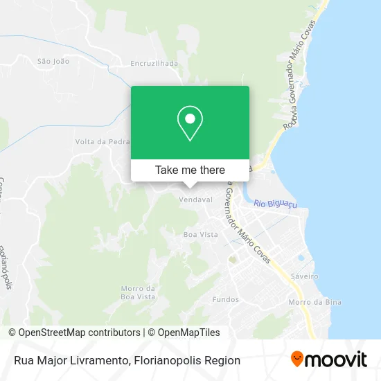 Rua Major Livramento map