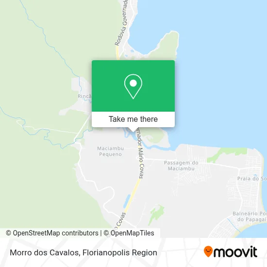 Morro dos Cavalos map