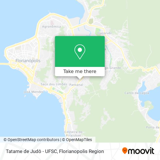 Tatame de Judô - UFSC map