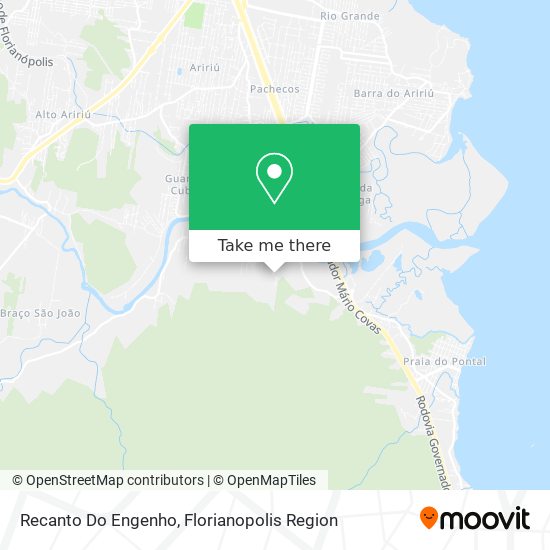 Recanto Do Engenho map