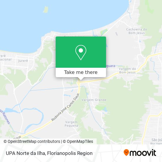 UPA Norte da Ilha map