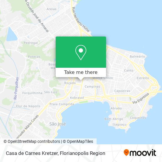Casa de Carnes Kretzer map