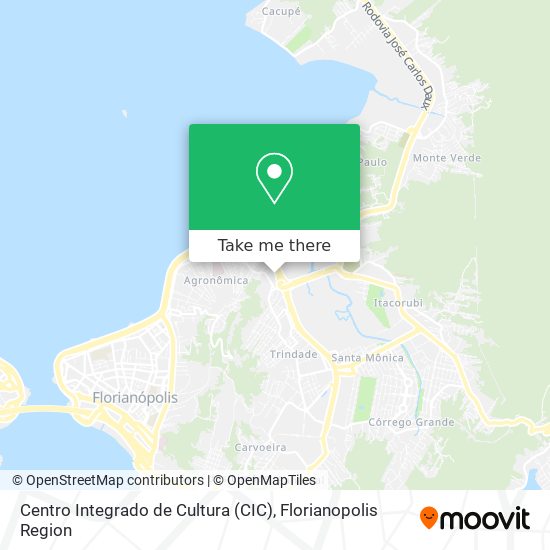 Centro Integrado de Cultura (CIC) map