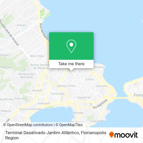 Terminal Desativado Jardim Atlântico map