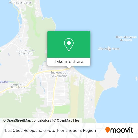 Luz Ótica Relojoaria  e Foto map
