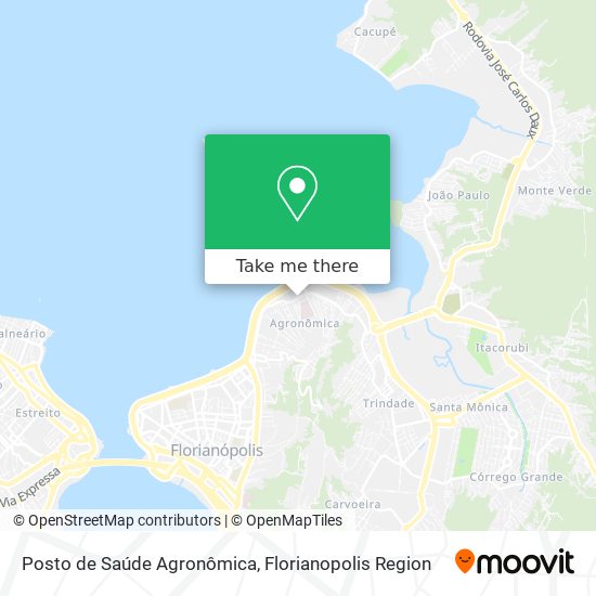 Posto de Saúde Agronômica map