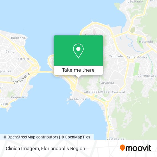 Clínica Imagem map
