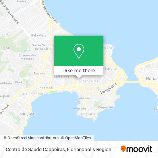 Centro de Saúde Capoeiras map