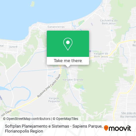 Softplan Planejamento e Sistemas - Sapiens Parque map
