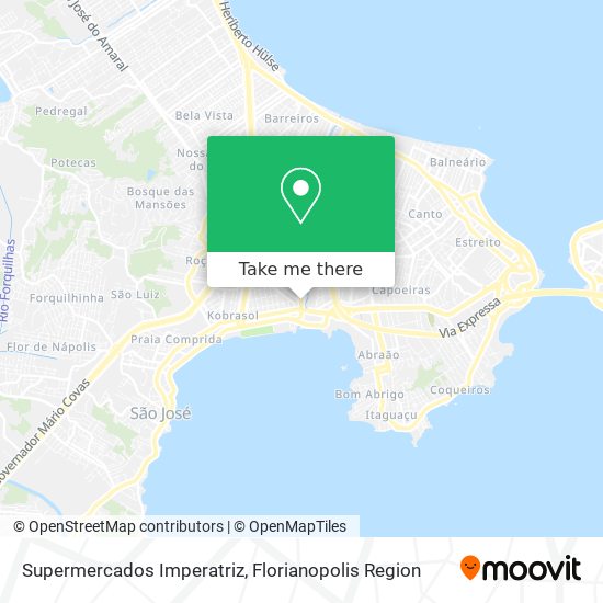 Supermercados Imperatriz map