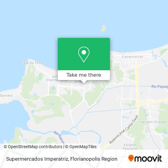 Supermercados Imperatriz map