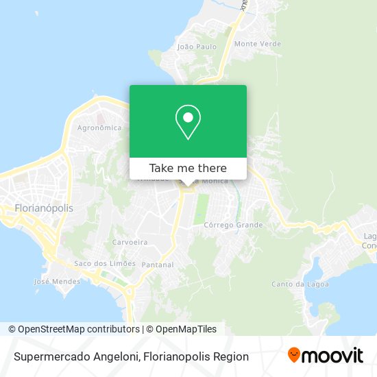 Mapa Supermercado Angeloni
