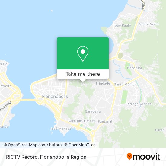 RICTV Record map