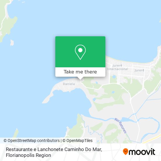 Restaurante e Lanchonete Caminho Do Mar map