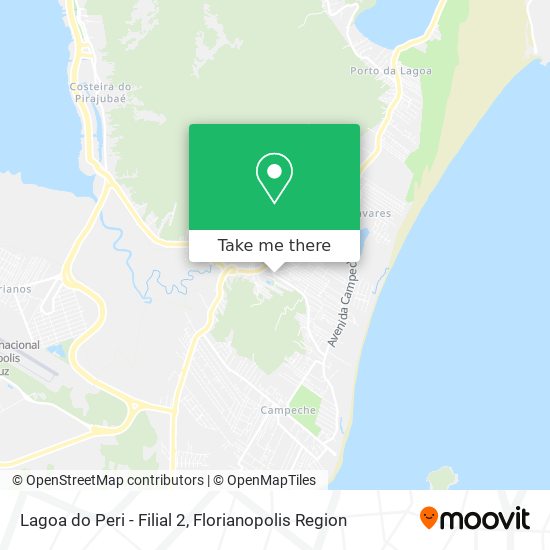 Lagoa do Peri - Filial 2 map
