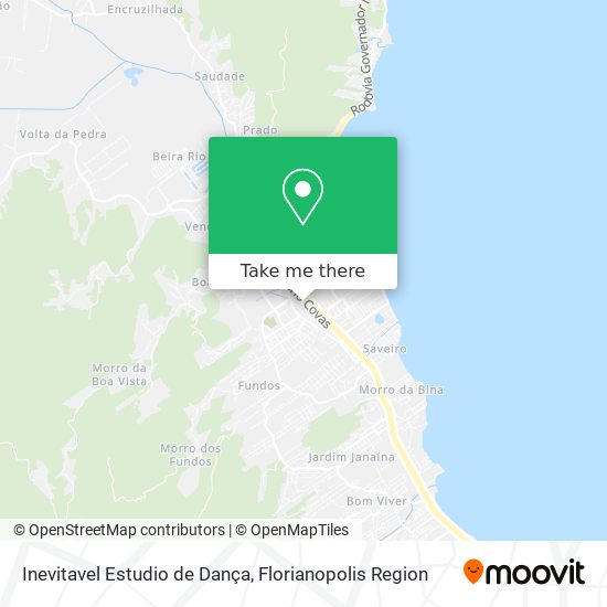 Inevitavel Estudio de Dança map