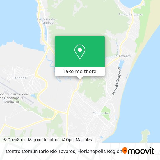 Centro Comunitário Rio Tavares map