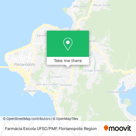 Farmácia Escola UFSC/PMF map