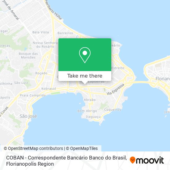 COBAN - Correspondente Bancário Banco do Brasil map