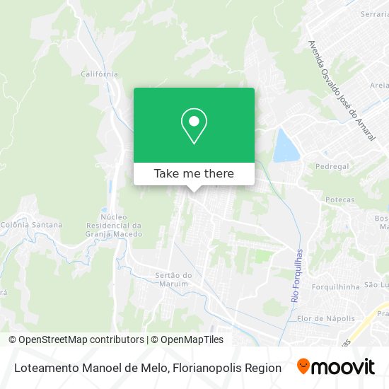 Loteamento Manoel de Melo map