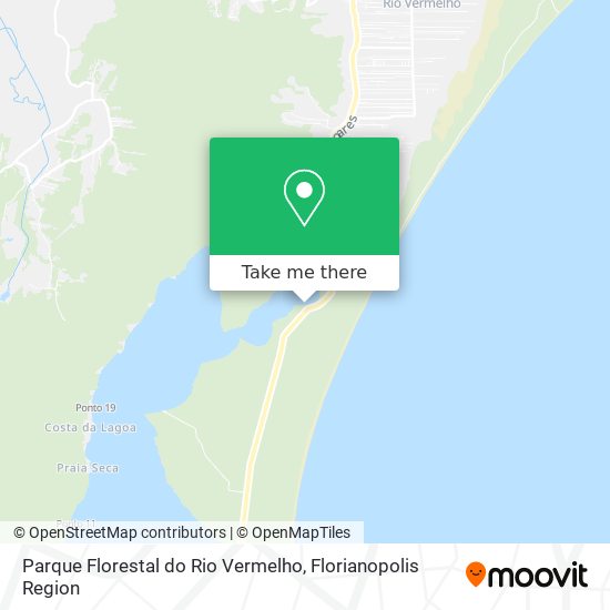 Parque Florestal do Rio Vermelho map