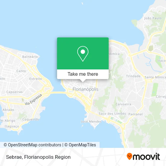 Sebrae map
