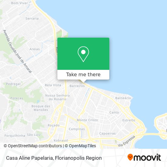 Casa Aline Papelaria map