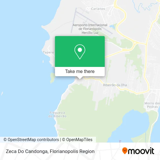 Zeca Do Candonga map