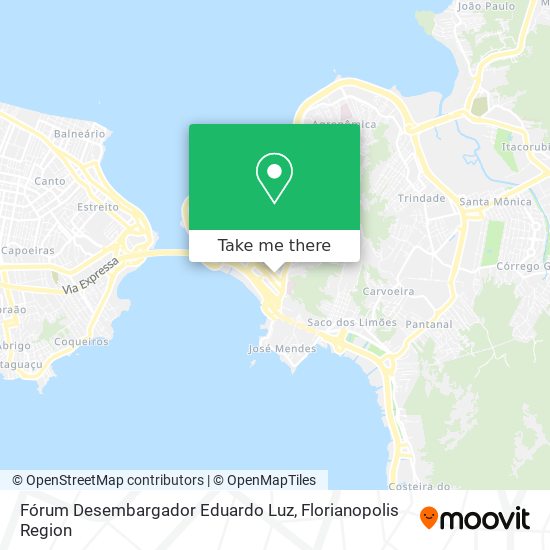 Fórum Desembargador Eduardo Luz map