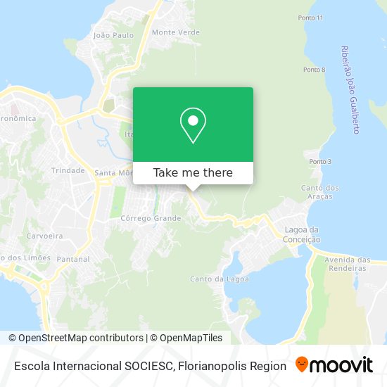 Escola Internacional SOCIESC map
