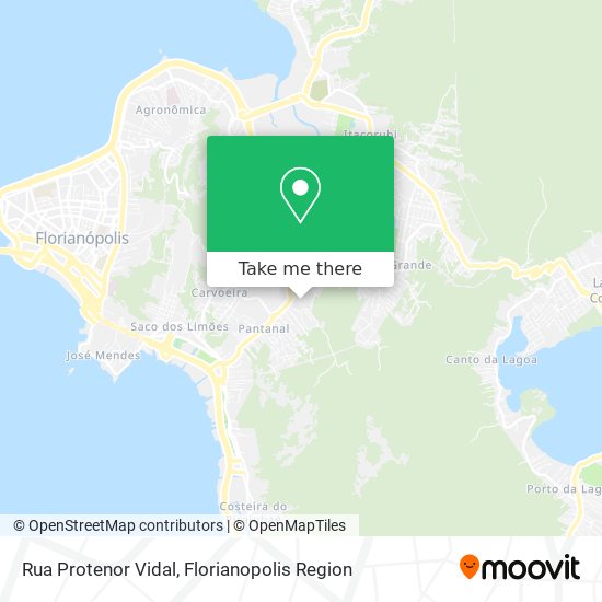 Rua Protenor Vidal map
