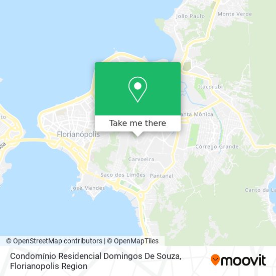 Condomínio Residencial Domingos De Souza map