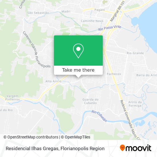 Residencial Ilhas Gregas map