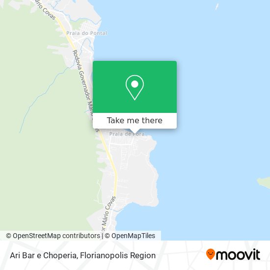 Ari Bar e Choperia map