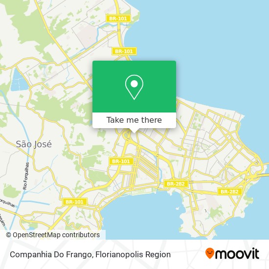 Companhia Do Frango map