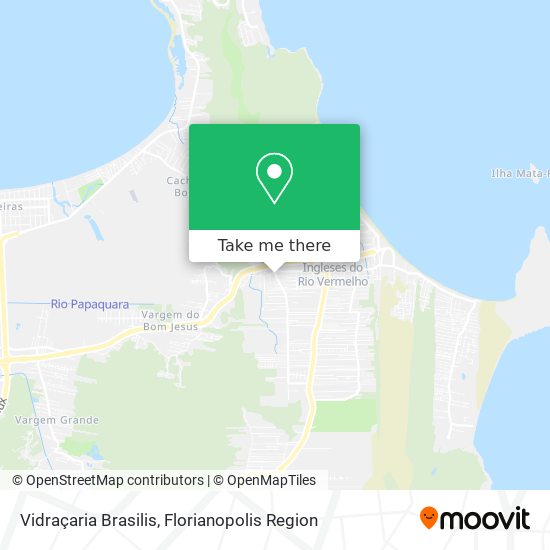 Vidraçaria Brasilis map