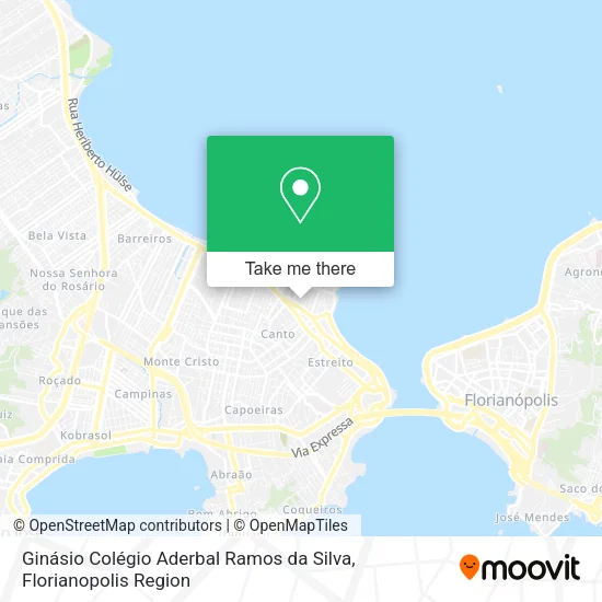 Ginásio Colégio Aderbal Ramos da Silva map
