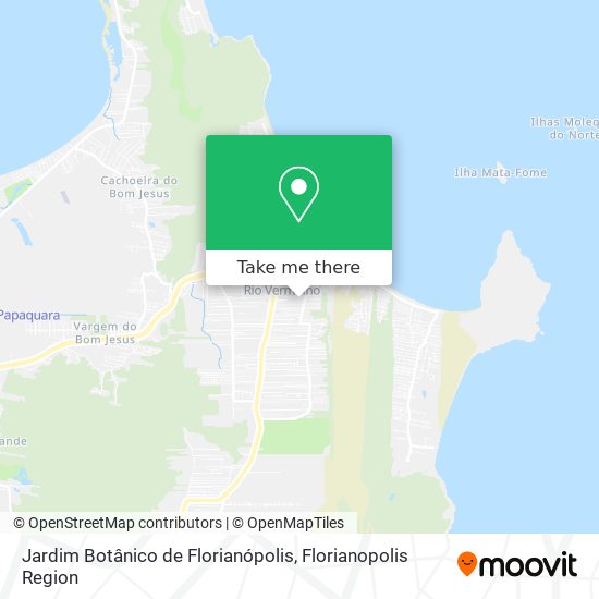 Jardim Botânico de Florianópolis map