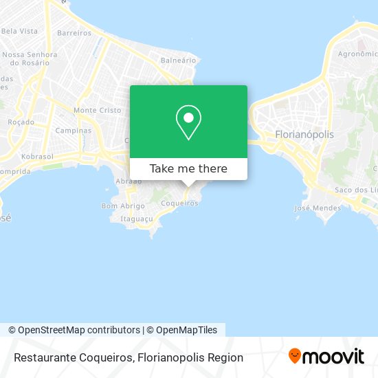 Restaurante Coqueiros map