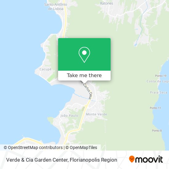 Verde & Cia Garden Center map