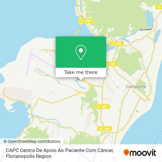 CAPC Centro De Apoio Ao Paciente Com Câncer map